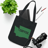 Organic Canvas Tote Bag - WA Coffee