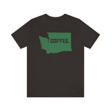 WASHINGTON COFFEE Unisex Jersey Short Sleeve Tee