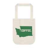 Organic Canvas Tote Bag - WA Coffee