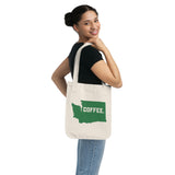 Organic Canvas Tote Bag - WA Coffee